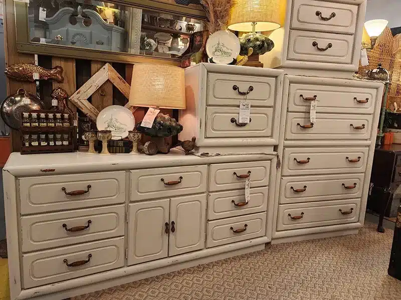 Vintage Flamingo Dressers & more